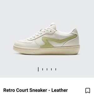 Rag & Bone Retro Court Sneakers - Pistachio - Women EU size 37, US 7 Brand New